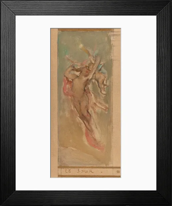 Framed Print : Sketch for the reception hall of the town hall in the 4th arrondissement: Day. Earth. Spring...1884. Creator: Leon Francois Comerre Framed Print : Sketch for the reception hall of the town hall in the 4th arrondissement: Day. Earth. Spring...1884. Creator: Leon Francois Comerre