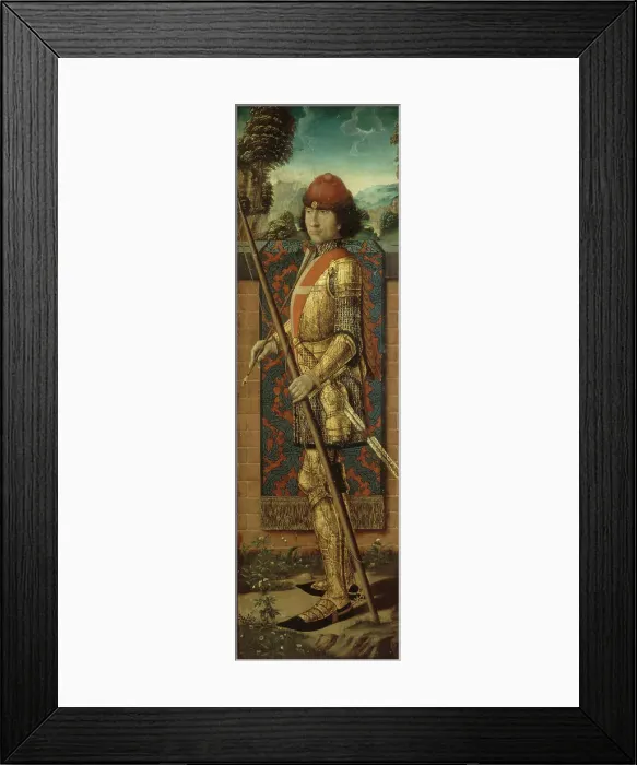 Framed Print : Saint Sebastian. Creator: Unknown Framed Print : Saint Sebastian. Creator: Unknown