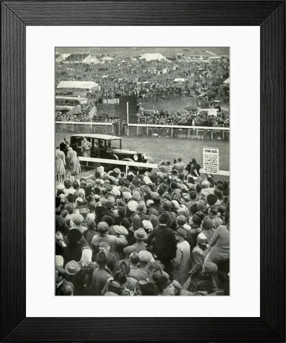 Framed Print : Derby Day, 1946, 1947. Creator: Unknown Framed Print : Derby Day, 1946, 1947. Creator: Unknown