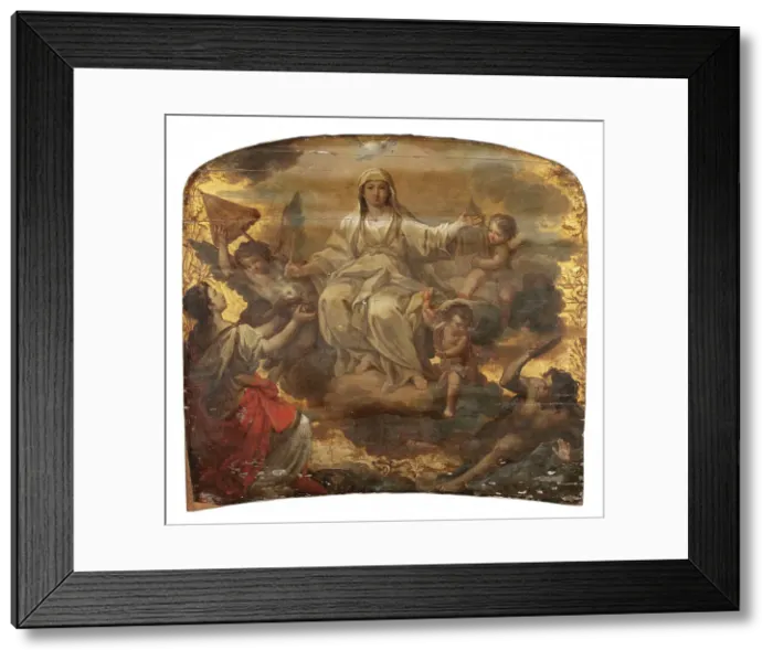 Framed Print : Allegory. The Triumph of Religion. Creator: Sebastiano Conca