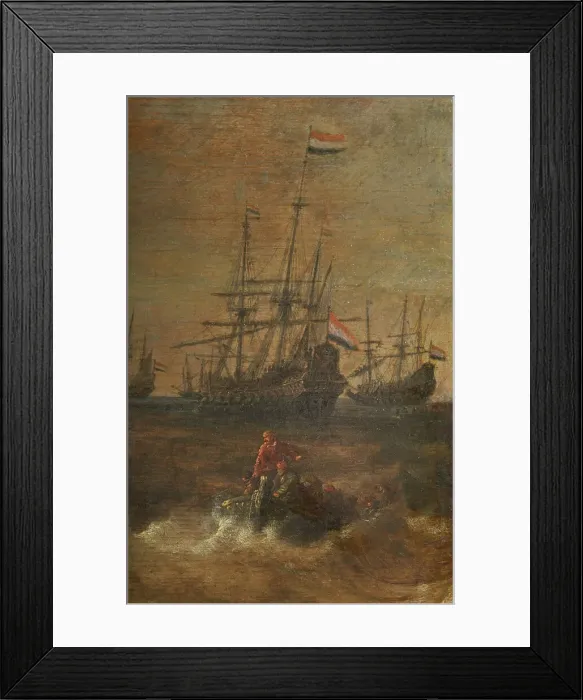 Framed Print : Marine. Creator: Unknown Framed Print : Marine. Creator: Unknown