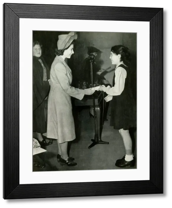 Framed Print : Prize-Giving, 7 November 1946, (1947). Creator: Unknown Framed Print : Prize-Giving, 7 November 1946, (1947). Creator: Unknown