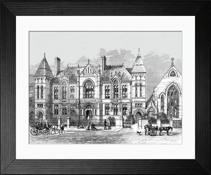 Framed Print : The Victoria Hospital for Sick Children, Hull, 1891. Creator: Unknown Framed Print : The Victoria Hospital for Sick Children, Hull, 1891. Creator: Unknown