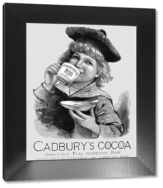 Cadbury's Cocoa, 1891. Creator: Unknown