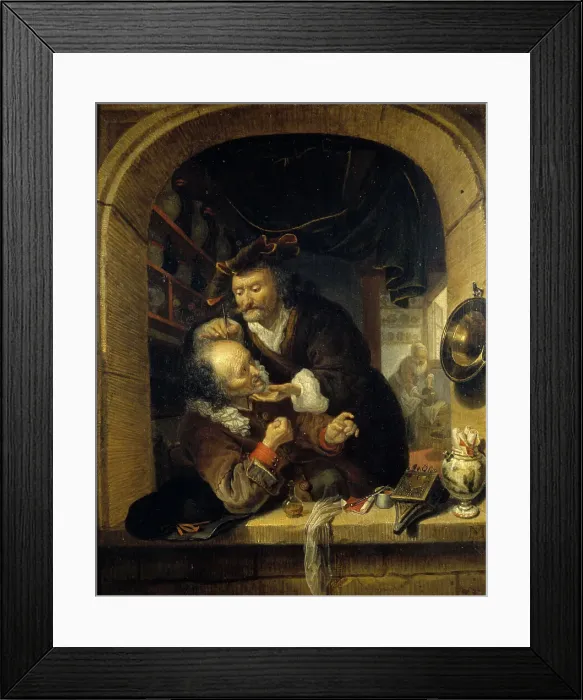 Framed Print : The operation, between 1663 and 1684. Creator: Bartholomeus Maton Framed Print : The operation, between 1663 and 1684. Creator: Bartholomeus Maton