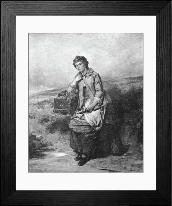 Framed Print : Pictures of the Year - VI. Lucy's Flittin'; after Thomas Faed, RA, 1891. Creator: Unknown. Pictures of the Year - VI. Lucy's Flittin'; after Thomas Faed, RA, 1891. Creator: Unknown Framed Print : Pictures of the Year - VI. Lucy's Flittin'; after Thomas Faed, RA, 1891. Creator: Unknown. Pictures of the Year - VI. Lucy's Flittin'; after Thomas Faed, RA, 1891. Creator: Unknown