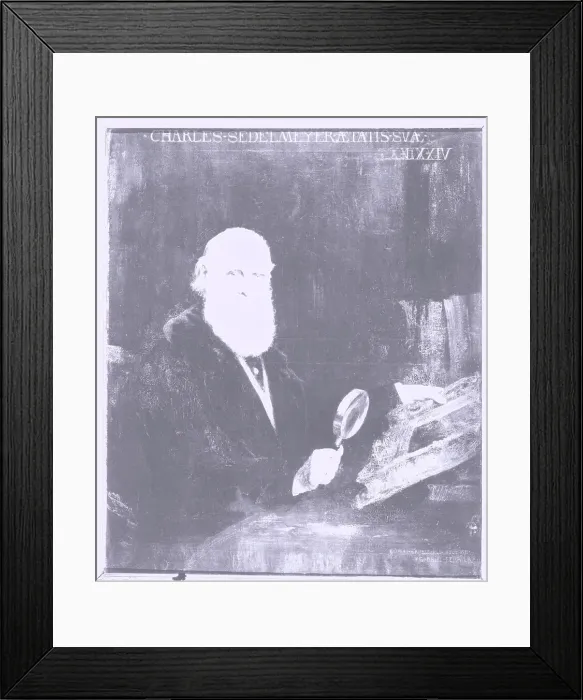 Framed Print : Portrait of Charles Sedelmeyer (1837-1925), art dealer, 1911. Creator: Gabriel Ferrier Framed Print : Portrait of Charles Sedelmeyer (1837-1925), art dealer, 1911. Creator: Gabriel Ferrier
