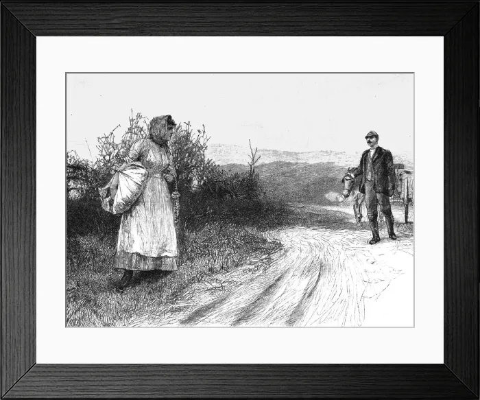 Framed Print : Scene from Tess of the D'Urbervilles, by Thomas Hardy, 1891. Creator: Hubert von Herkomer. Scene from Tess of the D'Urbervilles, by Thomas Hardy, 1891. Creator: Hubert von Herkomer Framed Print : Scene from Tess of the D'Urbervilles, by Thomas Hardy, 1891. Creator: Hubert von Herkomer. Scene from Tess of the D'Urbervilles, by Thomas Hardy, 1891. Creator: Hubert von Herkomer