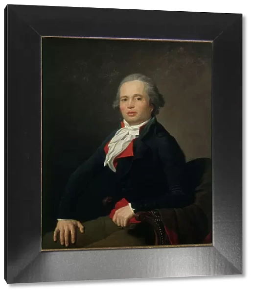 Portrait of Louis Legendre (1752-1797), conventionnel, (member of the National Convention), c1795. Creator: Jean Louis Laneuville