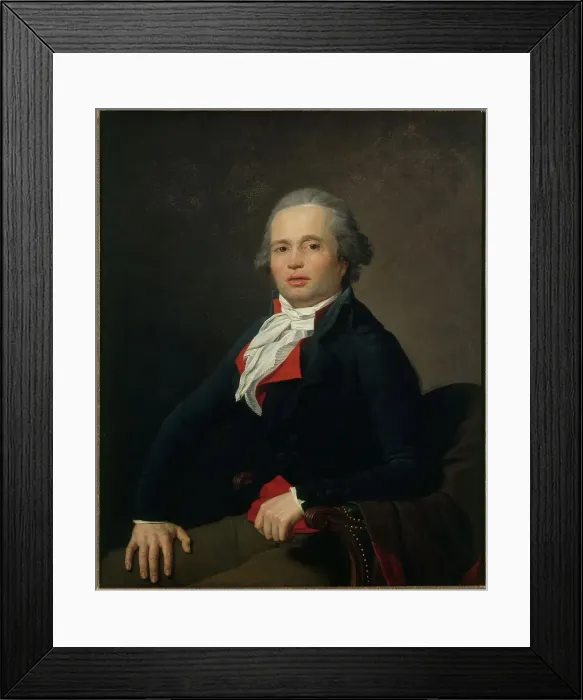 Framed Print : Portrait of Louis Legendre (1752-1797), conventionnel, (member of the National Convention), c1795. Creator: Jean Louis Laneuville Framed Print : Portrait of Louis Legendre (1752-1797), conventionnel, (member of the National Convention), c1795. Creator: Jean Louis Laneuville