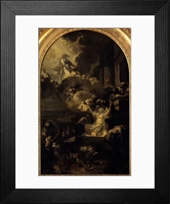 Framed Print : The Miracle of Ardents. Creator: Albert Lenoir Framed Print : The Miracle of Ardents. Creator: Albert Lenoir