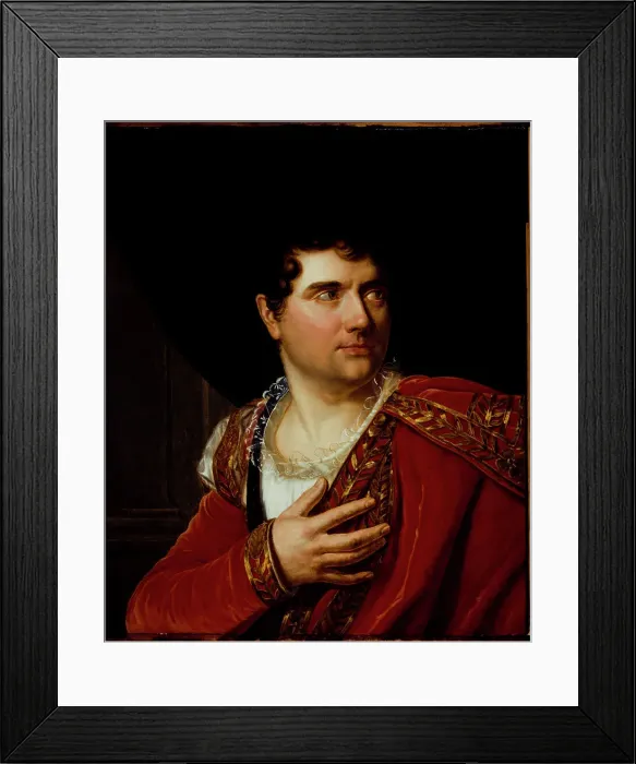 Framed Print : Jean-Baptiste-Sauveur Gavaudan (1772-1840), singer, c1799. Creator: Henri-Francois Riesener Framed Print : Jean-Baptiste-Sauveur Gavaudan (1772-1840), singer, c1799. Creator: Henri-Francois Riesener
