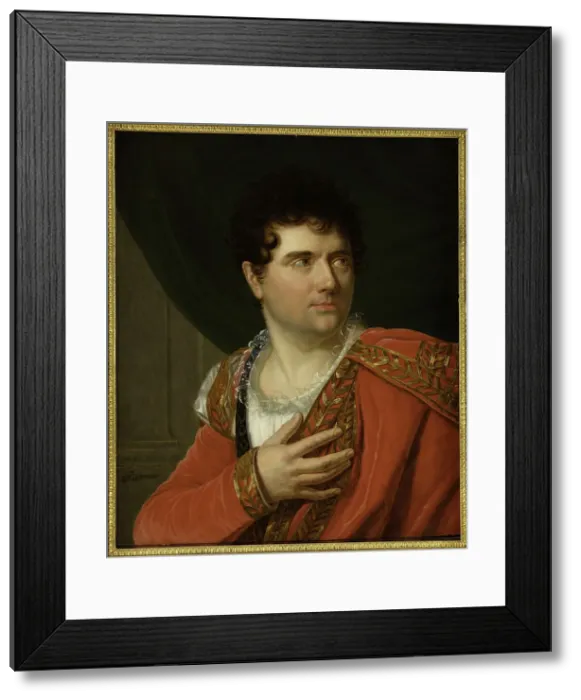 Framed Print : Jean-Baptiste-Sauveur Gavaudan (1772-1840), singer, c1799. Creator: Henri-Francois Riesener Framed Print : Jean-Baptiste-Sauveur Gavaudan (1772-1840), singer, c1799. Creator: Henri-Francois Riesener