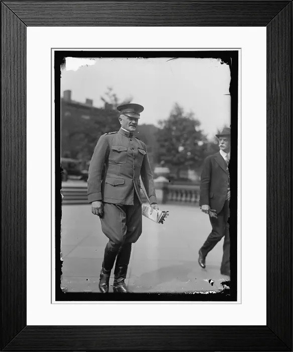 Framed Print : General John J. Pershing, between 1916 and 1918. Creator: Harris & Ewing. General John J. Pershing, between 1916 and 1918. Creator: Harris & Ewing Framed Print : General John J. Pershing, between 1916 and 1918. Creator: Harris & Ewing. General John J. Pershing, between 1916 and 1918. Creator: Harris & Ewing