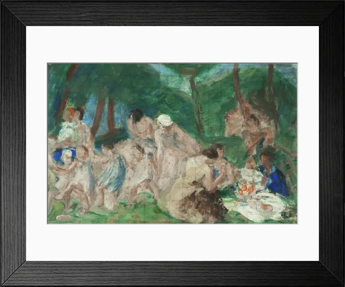 Framed Print : Farandole: Sketch for the courtyard of the boys school in rue Kuss, 13th arrondissement of... 1933 Creator: Jean Alfred Adler Framed Print : Farandole: Sketch for the courtyard of the boys school in rue Kuss, 13th arrondissement of... 1933 Creator: Jean Alfred Adler