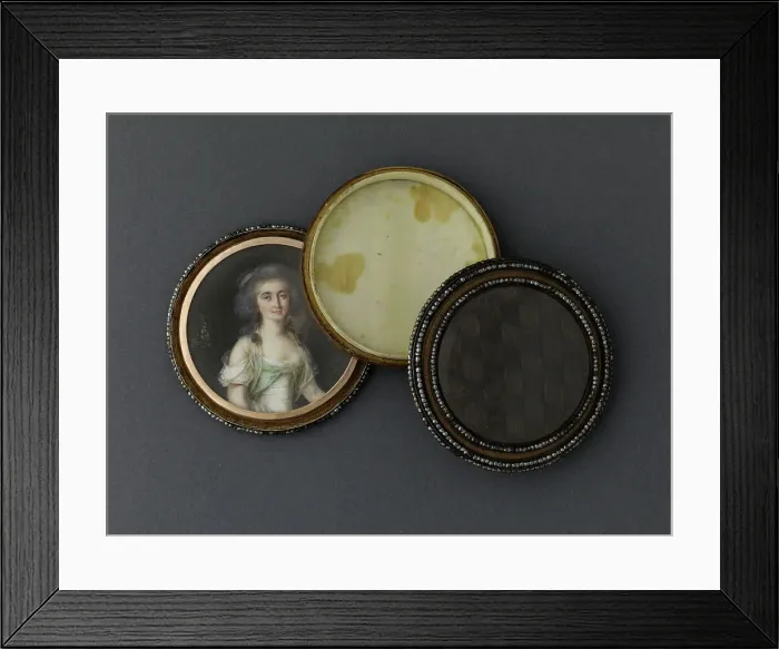 Framed Print : Box, between 1785 and 1795. Creator: Unknown Framed Print : Box, between 1785 and 1795. Creator: Unknown