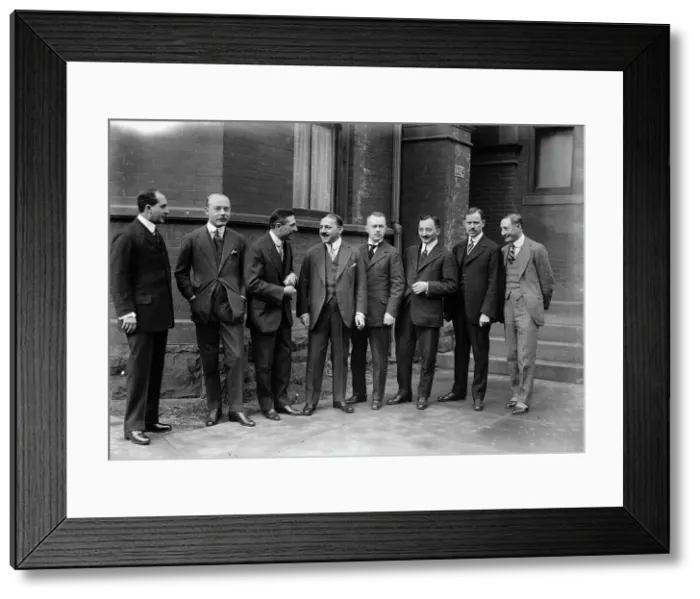 Framed Print : Austria-Hungary, Officials - Embassy Staff, 1914. Creator: Harris & Ewing. Austria-Hungary, Officials - Embassy Staff, 1914. Creator: Harris & Ewing Framed Print : Austria-Hungary, Officials - Embassy Staff, 1914. Creator: Harris & Ewing. Austria-Hungary, Officials - Embassy Staff, 1914. Creator: Harris & Ewing