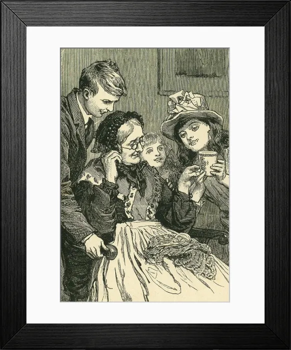 Framed Print : Home from the Park - The Jubilee Mug, c1897. Creator: Unknown Framed Print : Home from the Park - The Jubilee Mug, c1897. Creator: Unknown
