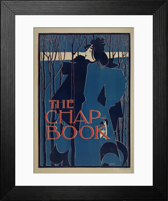 Framed Print : The chap book, c1894. Creator: William H Bradley Framed Print : The chap book, c1894. Creator: William H Bradley