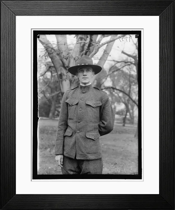 Framed Print : Uniforms: Sergeant, Signal Corps, Army, between 1916 and 1918. Creator: Harris & Ewing. Uniforms: Sergeant, Signal Corps, Army, between 1916 and 1918. Creator: Harris & Ewing Framed Print : Uniforms: Sergeant, Signal Corps, Army, between 1916 and 1918. Creator: Harris & Ewing. Uniforms: Sergeant, Signal Corps, Army, between 1916 and 1918. Creator: Harris & Ewing