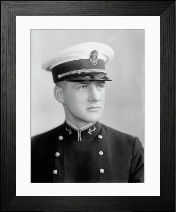 Framed Print : Howard W. Baker, Midshipman - Portrait, 1933. Creator: Harris & Ewing. Howard W. Baker, Midshipman - Portrait, 1933. Creator: Harris & Ewing Framed Print : Howard W. Baker, Midshipman - Portrait, 1933. Creator: Harris & Ewing. Howard W. Baker, Midshipman - Portrait, 1933. Creator: Harris & Ewing