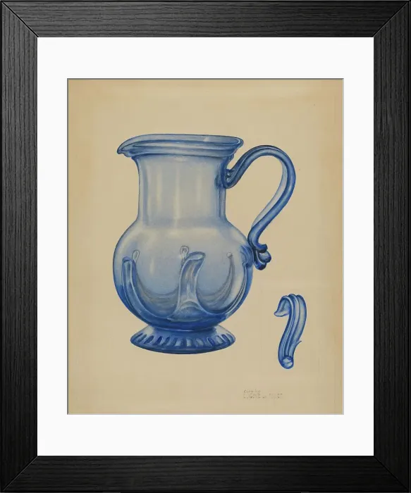 Framed Print : Pitcher, 1935 / 1942. Creator: Eugene La Foret Framed Print : Pitcher, 1935 / 1942. Creator: Eugene La Foret