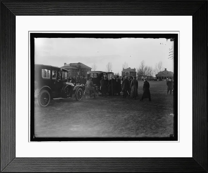 Framed Print : Fort Myer Officers Training School, between 1916 and 1918. Creator: Harris & Ewing. Fort Myer Officers Training School, between 1916 and 1918. Creator: Harris & Ewing Framed Print : Fort Myer Officers Training School, between 1916 and 1918. Creator: Harris & Ewing. Fort Myer Officers Training School, between 1916 and 1918. Creator: Harris & Ewing