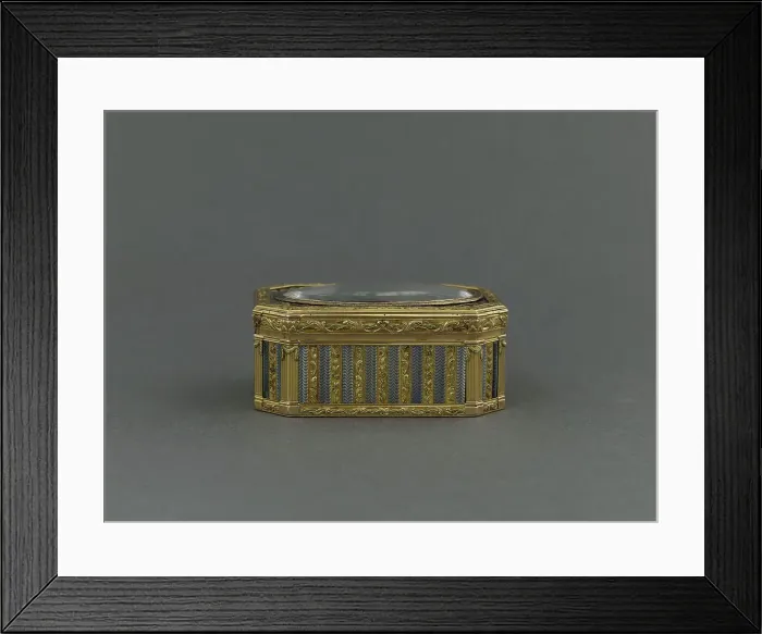 Framed Print : Snuff box, between 1776 and 1777. Creator: Unknown Framed Print : Snuff box, between 1776 and 1777. Creator: Unknown