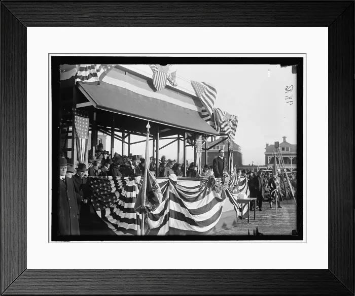 Framed Print : Fort Myer Officers Training School, between 1916 and 1918. Creator: Harris & Ewing. Fort Myer Officers Training School, between 1916 and 1918. Creator: Harris & Ewing Framed Print : Fort Myer Officers Training School, between 1916 and 1918. Creator: Harris & Ewing. Fort Myer Officers Training School, between 1916 and 1918. Creator: Harris & Ewing