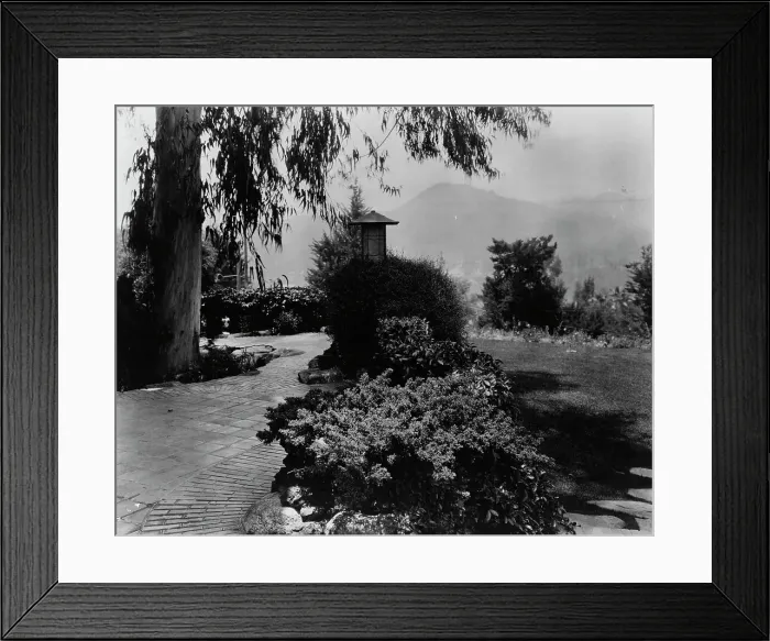 Framed Print : David Berry Gamble house, 4 Westmoreland Place, Pasadena, California, 1917. Creator: Frances Benjamin Johnston Framed Print : David Berry Gamble house, 4 Westmoreland Place, Pasadena, California, 1917. Creator: Frances Benjamin Johnston