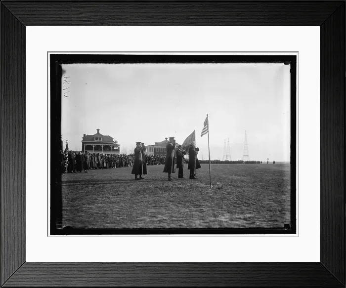 Framed Print : Fort Myer Officers Training School, between 1916 and 1918. Creator: Harris & Ewing. Fort Myer Officers Training School, between 1916 and 1918. Creator: Harris & Ewing Framed Print : Fort Myer Officers Training School, between 1916 and 1918. Creator: Harris & Ewing. Fort Myer Officers Training School, between 1916 and 1918. Creator: Harris & Ewing
