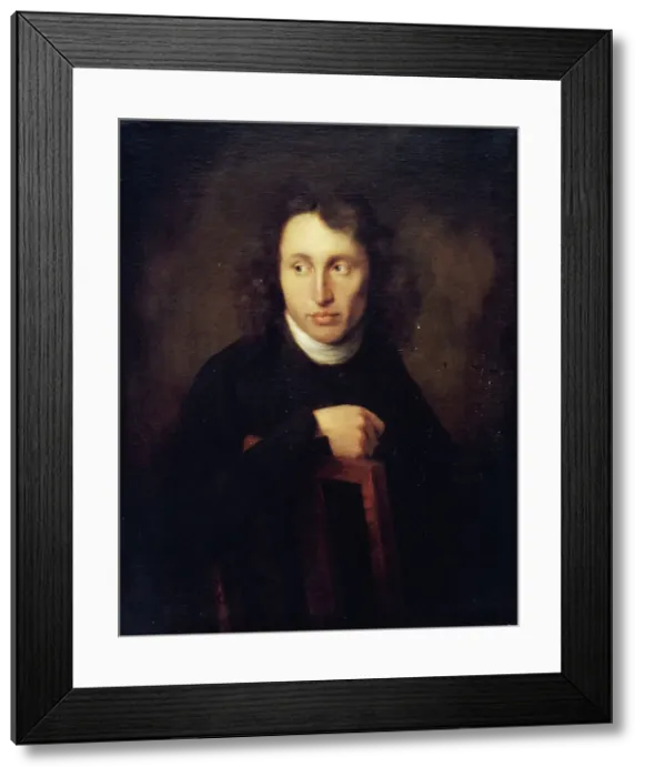 Framed Print : Self-portrait, c1808. Creator: Johann Bernhard Scheffer Framed Print : Self-portrait, c1808. Creator: Johann Bernhard Scheffer