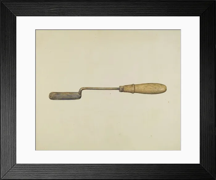 Framed Print : Plaster Iron, c. 1940. Creator: John Lang Framed Print : Plaster Iron, c. 1940. Creator: John Lang