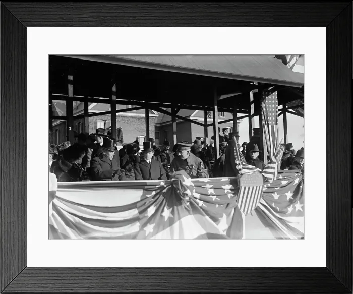 Framed Print : Woodrow Wilson and Newton Diehl Baker, Fort Myer Officers Training School, 1917. Creator: Harris & Ewing. Woodrow Wilson and Newton Diehl Baker, Fort Myer Officers Training School, 1917. Creator: Harris & Ewing Framed Print : Woodrow Wilson and Newton Diehl Baker, Fort Myer Officers Training School, 1917. Creator: Harris & Ewing. Woodrow Wilson and Newton Diehl Baker, Fort Myer Officers Training School, 1917. Creator: Harris & Ewing