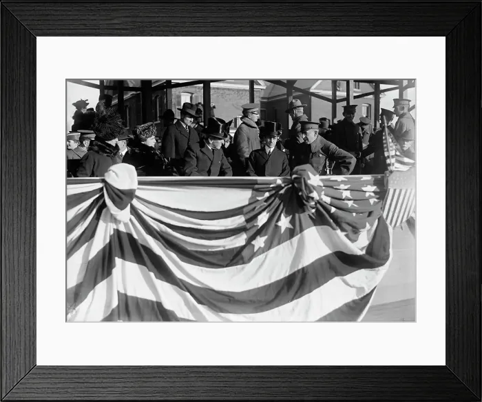 Framed Print : Woodrow Wilson and Newton Diehl Baker, Fort Myer Officers Training School, 1917. Creator: Harris & Ewing. Woodrow Wilson and Newton Diehl Baker, Fort Myer Officers Training School, 1917. Creator: Harris & Ewing Framed Print : Woodrow Wilson and Newton Diehl Baker, Fort Myer Officers Training School, 1917. Creator: Harris & Ewing. Woodrow Wilson and Newton Diehl Baker, Fort Myer Officers Training School, 1917. Creator: Harris & Ewing