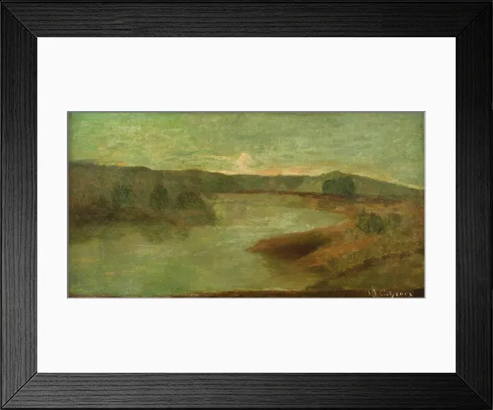 Framed Print : Rivière, Italie, between 1856 and 1862. Creator: Jean-Baptiste Carpeaux Framed Print : Rivière, Italie, between 1856 and 1862. Creator: Jean-Baptiste Carpeaux