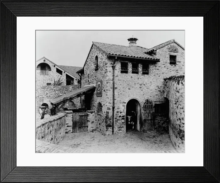 Framed Print : Surprise Valley Farm, Arthur Curtiss James property, Beacon Hill Road, Newport, Rhode Island, 1917 Creator: Frances Benjamin Johnston. Surprise Valley Farm, Arthur Curtiss James property, Beacon Hill Road, Newport, Rhode Island Framed Print : Surprise Valley Farm, Arthur Curtiss James property, Beacon Hill Road, Newport, Rhode Island, 1917 Creator: Frances Benjamin Johnston. Surprise Valley Farm, Arthur Curtiss James property, Beacon Hill Road, Newport, Rhode Island