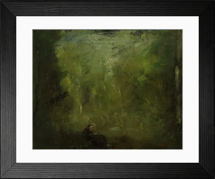 Framed Print : Solitude, la forêt, between 1850 and 1875. Creator: Jean-Baptiste Carpeaux Framed Print : Solitude, la forêt, between 1850 and 1875. Creator: Jean-Baptiste Carpeaux