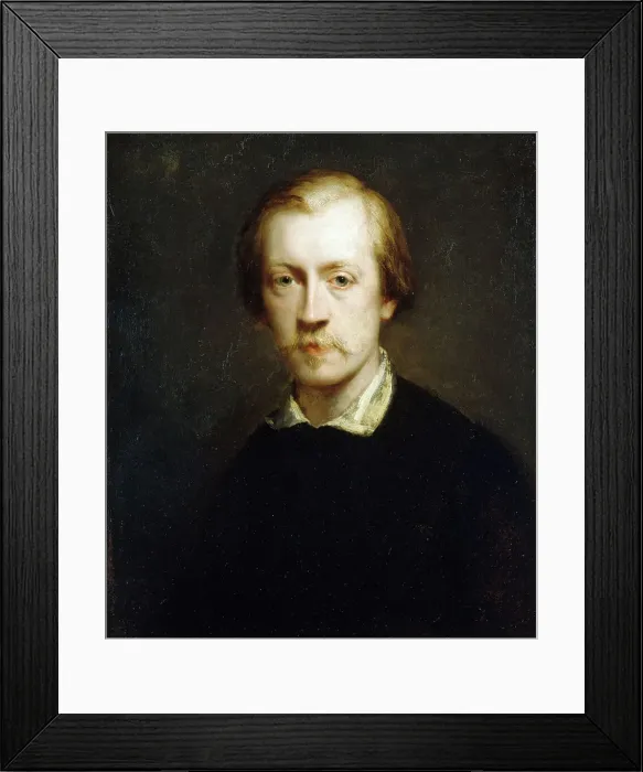 Framed Print : Portrait du peintre Félix Ziem, c.1850. Creator: Gustave Ricard Framed Print : Portrait du peintre Félix Ziem, c.1850. Creator: Gustave Ricard