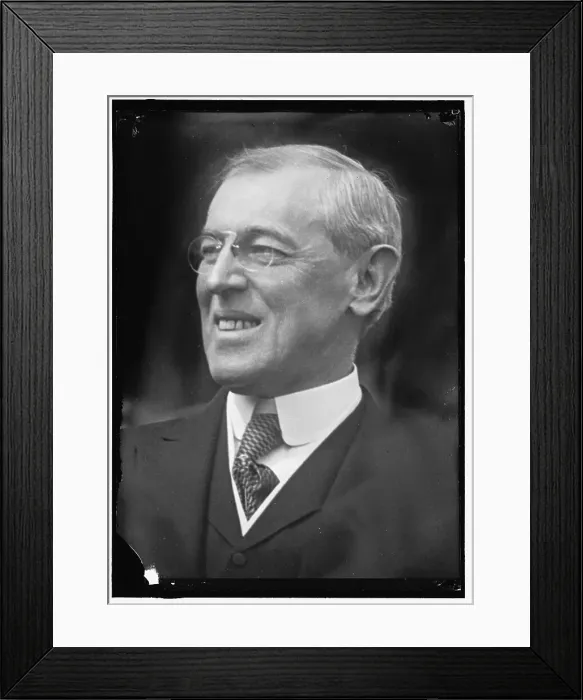 Framed Print : Wilson, Woodrow, between 1914 and 1918. Creator: Harris & Ewing. Wilson, Woodrow, between 1914 and 1918. Creator: Harris & Ewing Framed Print : Wilson, Woodrow, between 1914 and 1918. Creator: Harris & Ewing. Wilson, Woodrow, between 1914 and 1918. Creator: Harris & Ewing