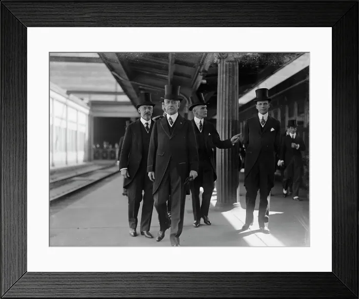 Framed Print : Balfour, Arthur James, M.P, O.M, Head of British Commission To U.S. Awaiting His Arrival... 1917. Creator: Harris & Ewing. Balfour, Arthur James, M.P, O.M, Head of British Commission To U.S. Awaiting His Arrival... 1917 Framed Print : Balfour, Arthur James, M.P, O.M, Head of British Commission To U.S. Awaiting His Arrival... 1917. Creator: Harris & Ewing. Balfour, Arthur James, M.P, O.M, Head of British Commission To U.S. Awaiting His Arrival... 1917