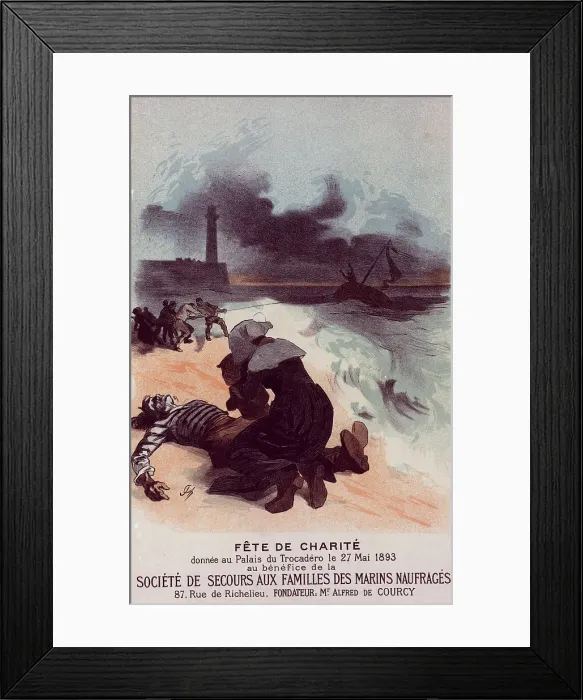 Framed Print : Affiche pour la Fête de Charité, donnée au Trocadéro au bénéfice de la Société de secours... c189 Creator: Jules Cheret. Affiche pour la Fête de Charité Framed Print : Affiche pour la Fête de Charité, donnée au Trocadéro au bénéfice de la Société de secours... c189 Creator: Jules Cheret. Affiche pour la Fête de Charité