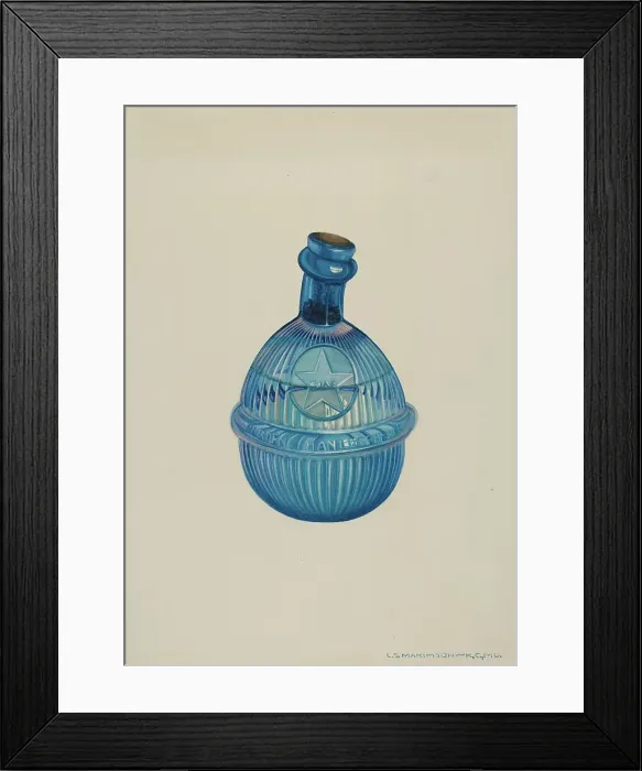 Framed Print : Fire Extinguisher, c. 1940. Creator: Loraine Makimson Framed Print : Fire Extinguisher, c. 1940. Creator: Loraine Makimson