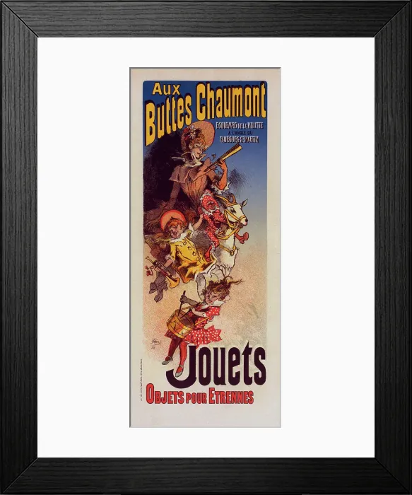 Framed Print : Affiche pour le Magasin des Buttes Chaumont, c1899. Creator: Jules Cheret. Affiche pour le Magasin des Buttes Chaumont, c1899. Creator: Jules Cheret Framed Print : Affiche pour le Magasin des Buttes Chaumont, c1899. Creator: Jules Cheret. Affiche pour le Magasin des Buttes Chaumont, c1899. Creator: Jules Cheret