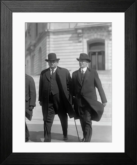 Framed Print : John Hollis Bankhead, Rep. from Alabama, with Son, William B. Bankhead, 1917. Creator: Harris & Ewing. John Hollis Bankhead, Rep. from Alabama, with Son, William B. Bankhead, 1917. Creator: Harris & Ewing Framed Print : John Hollis Bankhead, Rep. from Alabama, with Son, William B. Bankhead, 1917. Creator: Harris & Ewing. John Hollis Bankhead, Rep. from Alabama, with Son, William B. Bankhead, 1917. Creator: Harris & Ewing