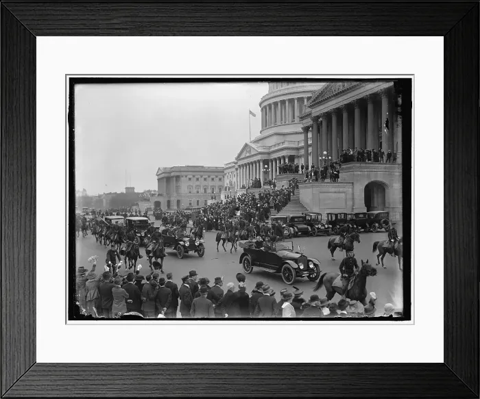Framed Print : Rally at Capitol, between 1914 and 1918. Creator: Harris & Ewing. Rally at Capitol, between 1914 and 1918. Creator: Harris & Ewing Framed Print : Rally at Capitol, between 1914 and 1918. Creator: Harris & Ewing. Rally at Capitol, between 1914 and 1918. Creator: Harris & Ewing