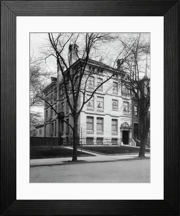 Framed Print : Exterior of home of Senator Philander Knox, 1527 K Street, NW, Washington, DC, between 1910 and 1925 Creator: Frances Benjamin Johnston Framed Print : Exterior of home of Senator Philander Knox, 1527 K Street, NW, Washington, DC, between 1910 and 1925 Creator: Frances Benjamin Johnston