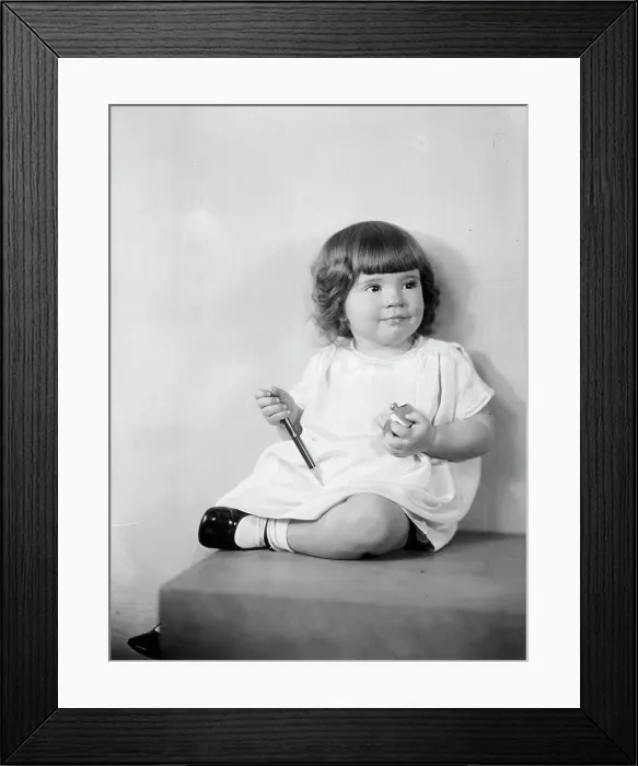 Framed Print : Margaret Ann Barnard - Portrait, 1934. Creator: Harris & Ewing. Margaret Ann Barnard - Portrait, 1934. Creator: Harris & Ewing Framed Print : Margaret Ann Barnard - Portrait, 1934. Creator: Harris & Ewing. Margaret Ann Barnard - Portrait, 1934. Creator: Harris & Ewing