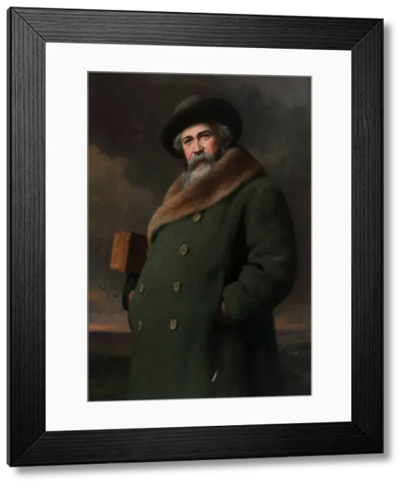 Framed Print : Portrait of Adrien Demont, c1919. Creator: Albert Pierre Dawant Framed Print : Portrait of Adrien Demont, c1919. Creator: Albert Pierre Dawant