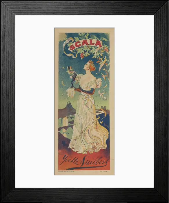 Framed Print : Selected plates from Les maîtres de l'affiche, c1895 - 1900 (?). Creator: Jules Cheret Framed Print : Selected plates from Les maîtres de l'affiche, c1895 - 1900 (?). Creator: Jules Cheret